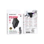 Зарядний пристрій BOROFONE BA98A Ilustre 2xUSB-C + 1xUSB-A PD30W digital display + cable USB-C to Lightning Black (6941991120527) - уменьшенное изображение 2