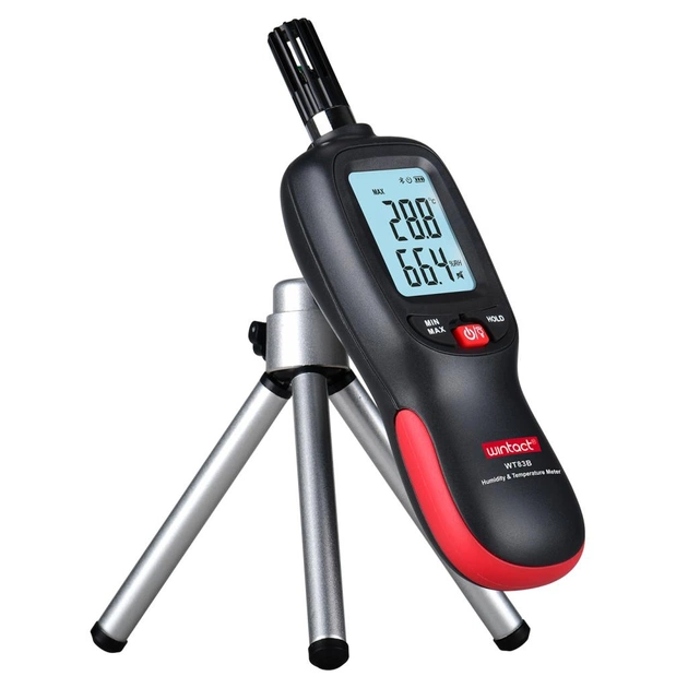 Термо-гігрометр Wintact цифровий Bluetooth 0-100%, -20-70°C (WT83B) - picture 5