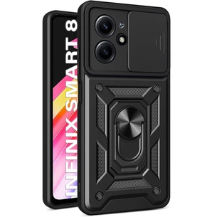 Чохол до мобільного телефона BeCover Military Infinix Smart 8 (X6525) Black (710671) зображення 1