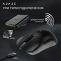 Миша бездротова Ajazz AJ200P Near Link AI MC White (AJ200P-NL-AI-MC-W) - зменшене зображення 9