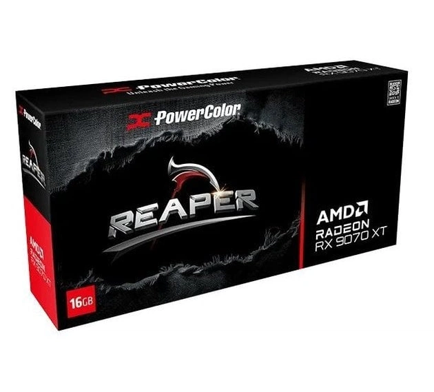 Видеокарта AMD Radeon RX 9070 16GB GDDR6 Reaper PowerColor (RX9070 16G-A) - изображение 1