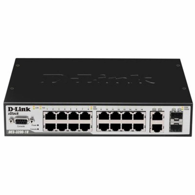 Комутатор мережевий D-Link DES-3200-18 - изображение 1