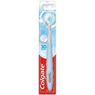Зубна щітка Colgate 3D Density м'яка Блакитна (2172000000033) зображення 1