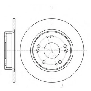 Гальмівний диск SHINOBI NBD14034 зображення 1