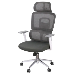 Офісне крісло Аклас Арктик WT R-SR Сірий (LVB-306 Grey OS-3006 Grey) (00144009) зображення 1