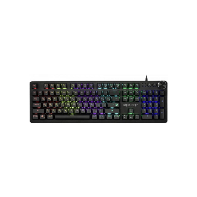 Клавіатура Defender Prosecutor GK-370L Black (45370) - зображення 1