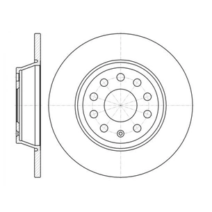 Гальмівний диск REMSA 6973.00 зображення 1