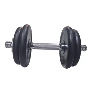 Гантель HSF з гумовим покриттям MD2502 - 10 кг (К00024978) зображення 1