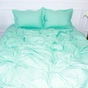 Підковдра MirSon Satin Stripe 30-0014 Mint 160х220 см (2200005252963) - уменьшенное изображение 1