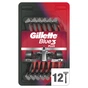 Бритва Gillette Blue3 Plus Nitro 12 шт. (8700216148146) - зменшене зображення 1
