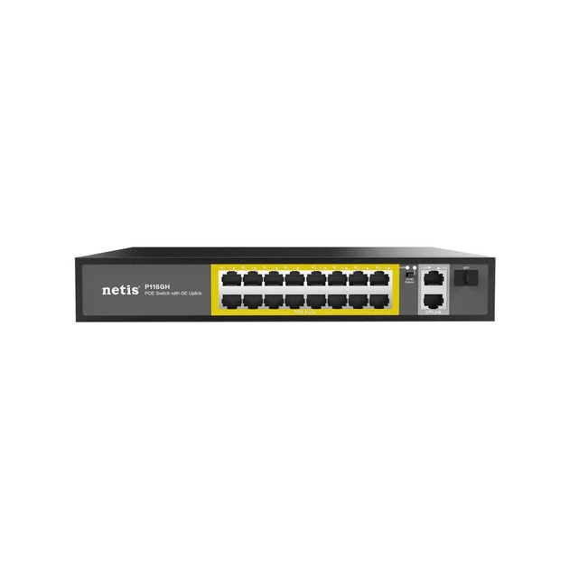 Комутатор мережевий Netis P116GH - зображення 1