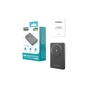 Батарея універсальна Choetech Magnetic Wireless 10000mAh 20W, PD, Qi-15W, USB-C In/Out, Ultra-thin, Black (B739-CCBK) - зменшене зображення 4