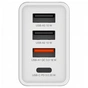 Зарядний пристрій Verbatim USB 30W PD3.0 4-ports white (49701) - зменшене зображення 3