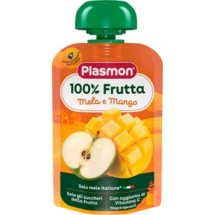 Дитяче пюре Plasmon Яблуко, манго 100 г (1136128) зображення 1