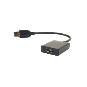 Перехідник USB 3.0 M to HDMI female PowerPlant (CA910373) зображення 1