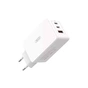 Зарядний пристрій XO CE13 PD65W GaN (2Type-C/1USB) White (XO-CE13-WH) - зменшене зображення 2