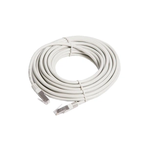 Патч-корд 10м, FTP, cat.5e, CU, 24AWG, gray Kingda (KD-PAFT41000GY) зображення 1