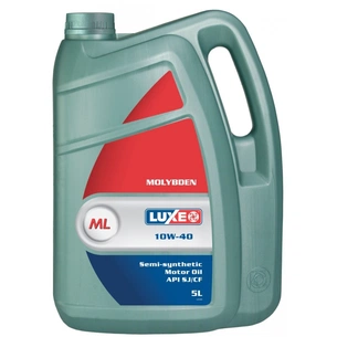Моторна олива Luxe Molybden 10W40 5л (7417) зображення 1