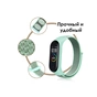 Ремінець до фітнес браслета BeCover Nylon Style для Xiaomi Mi Smart Band 7 Lime (707662) - уменьшенное изображение 5