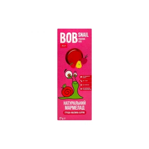 Мармелад Bob Snail груша-малина-буряк 27 г (4820219344216) зображення 1