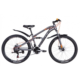 Велосипед Formula 26" BLAZE AM2 DD рама-15" 2021 Grey/Orange (OPS-FR-26-457) зображення 1