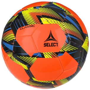 М'яч футбольний Select FB Classic v23 помаранчево-чорний Уні 4 (5703543316168) зображення 1