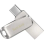 USB флеш накопичувач SanDisk 1TB Ultra Dual Luxe Silver USB 3.2/Type-C (SDDDC4-1T00-G46) - зменшене зображення 2