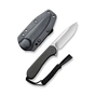 Ніж Civivi Fixed Blade Elementum Satin Blade Micarta (C2105B) - зменшене зображення 2
