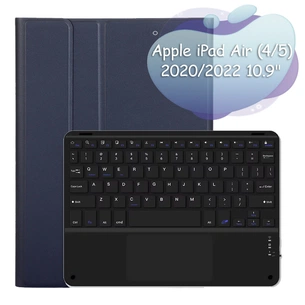 Чохол до планшета BeCover Keyboard+TouchPad Apple iPad Air (4/5) 2020/2022 10.9" Deep Blue (712370) зображення 1