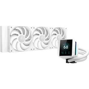 Система рідинного охолодження Deepcool Mystique 360 White (R-LX360-WHDSNMP-G-1) зображення 1