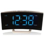 Настільний годинник Technoline WT460 Blue LED з радіо Black/Silver (DAS301824) - зменшене зображення 2