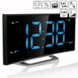 Настільний годинник Technoline WT460 Blue LED з радіо Black/Silver (DAS301824) - зменшене зображення 9