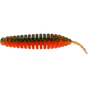 Силікон рибальський FishUP Tanta 3" 205 - Watermelon/Orange (6шт/уп) (1862.00.19) зображення 1