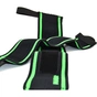 Бинт для спорту MadMax MFA-298 Wrist Wraps 18" Black/Green (MFA-298-U) - зменшене зображення 5