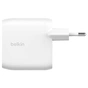 Зарядний пристрій Belkin 30W 2хUSB-С PD PPS white (WCB010VFWH) - зменшене зображення 4