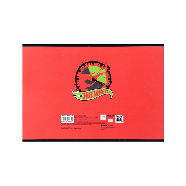 Альбом для малювання Kite Hot Wheels, 12 аркушів (HW25-241) - picture 4