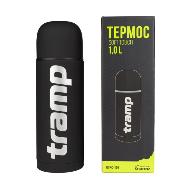 Термос Tramp Soft Touch 1 л Black (UTRC-109-black) - picture 3
