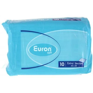 Пелюшки для малюків Euron Extra 60х60 см 10 шт (162621000U) зображення 1