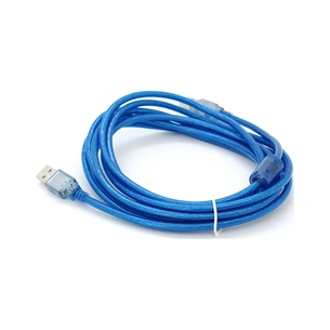 Дата кабель USB 2.0 AM/AM 3.0m blue Ritar (YT-AM/AM-3.0TBL) зображення 1