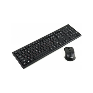 Комплект Gembird KBS-WM-03-UA Wireless Black (KBS-WM-03-UA) зображення 1