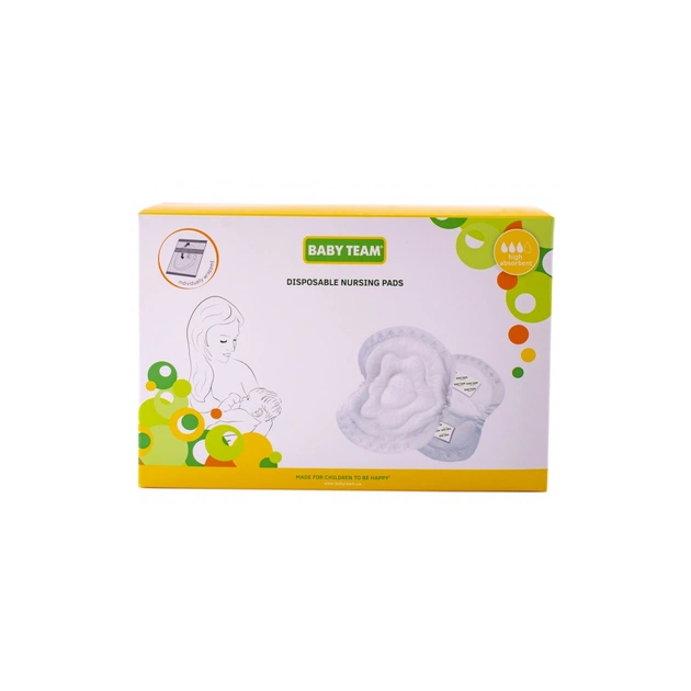 Вкладиш для бюстгальтера Baby Team Basic 60 шт. (0025) - picture 3