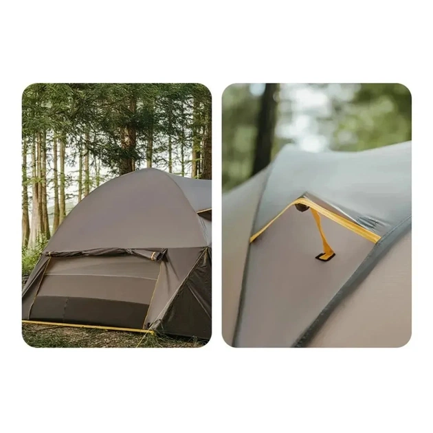 Намет Naturehike шестимісний KOTA 6, CNK2450WS031, 75D, світло-коричневий (6927595760666) - зображення 5