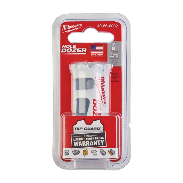 Коронка Milwaukee Bi-Metal 22 мм (49560032) - picture 2