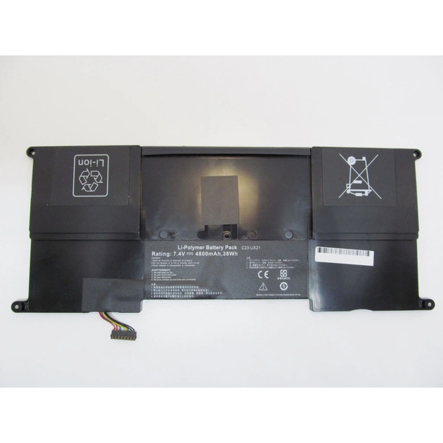 Акумулятор до ноутбука AlSoft Asus ZenBook UX21A C23-UX21, 4800mAh, 6cell, 7.4V, Li-Pol (A47235) - изображение 1