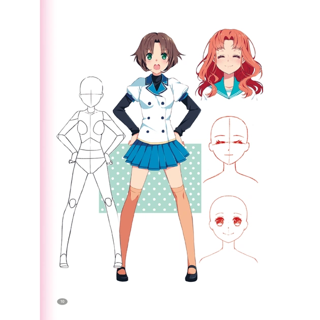 Книга Як малювати аніме. Вчимося малювати оригінальних персонажів за простими шаблонами - К. Гарт BookChef (9786175480403) - picture 7