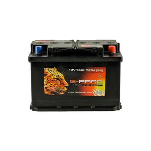Акумулятор автомобільний G-Pard 74 Аh/12V Euro (TRC074-00) зображення 1