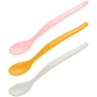 Набір дитячого посуду Canpol babies Перші ложечки для годування 3 шт рожеві (31/419_pin) - зменшене зображення 1