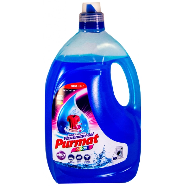 Гель для прання Purmat Color 3.09 л (4260418932416) - зображення 1