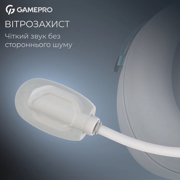 Навушники GamePro Asgard Freya Pro Wireless White/Blue (HSW201WB) - picture 9