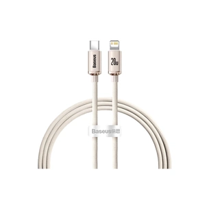 Дата кабель USB-C to Lightning 1.2m 20W pink Baseus (CAJY001304) изображение 1